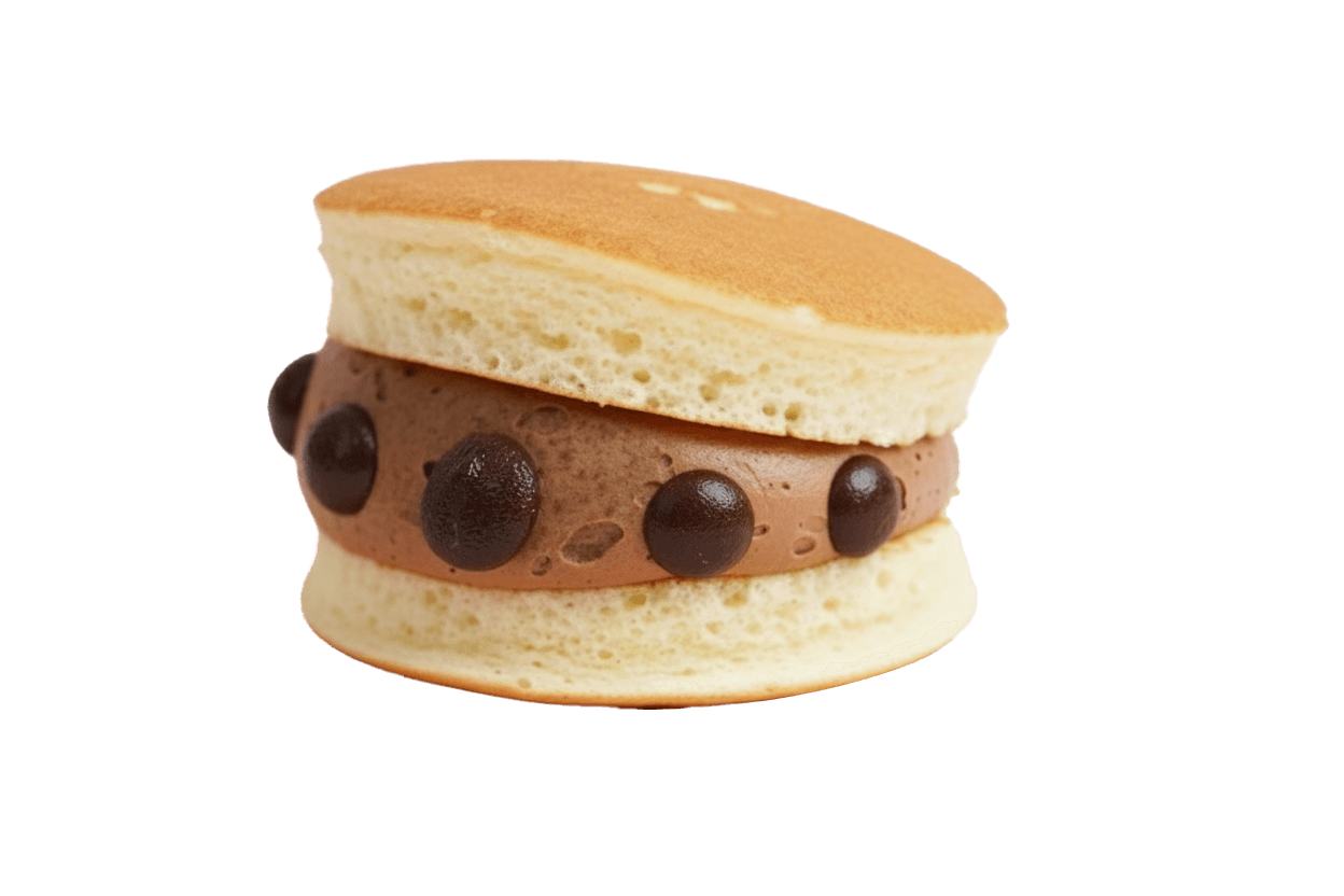 Chocolate soufflé cream sando